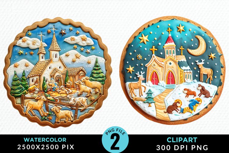 Christmas Watercolor Png Image 15