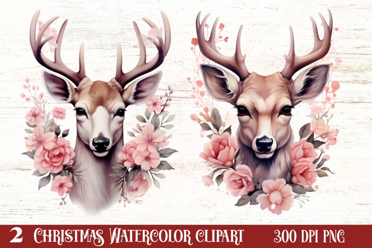 Deer Head Clipart Image 17