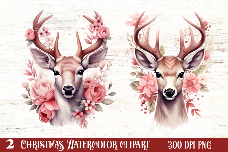Deer Head Clipart Image 6