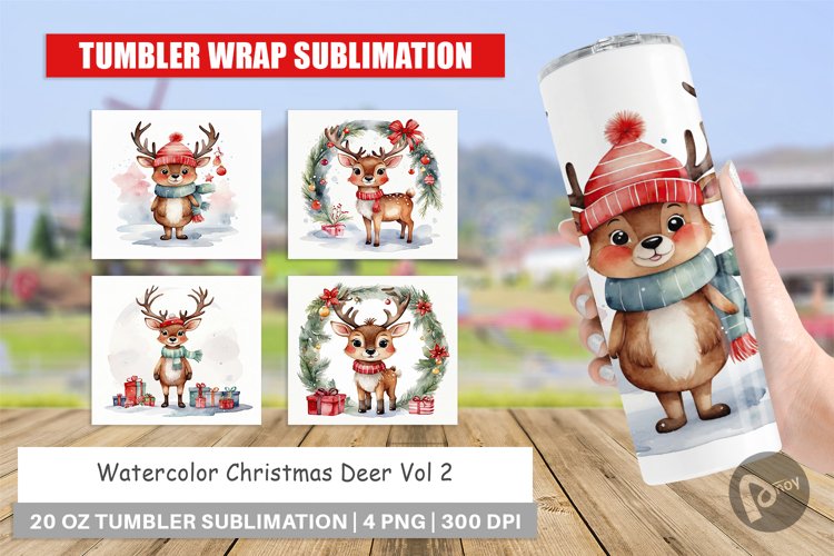 Christmas Tumbler Wrap Image 10