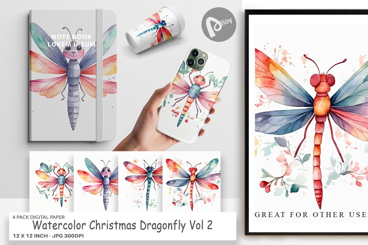 Dragonfly Clipart Image 3