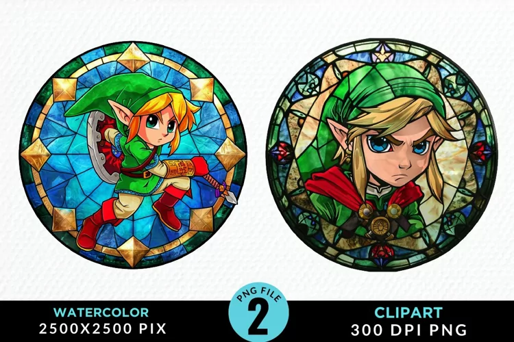 Watercolor Christmas Elves Exquisite Clipart
