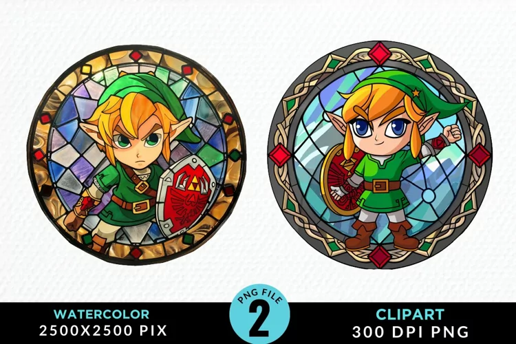 Watercolor Christmas Elves Exquisite Clipart