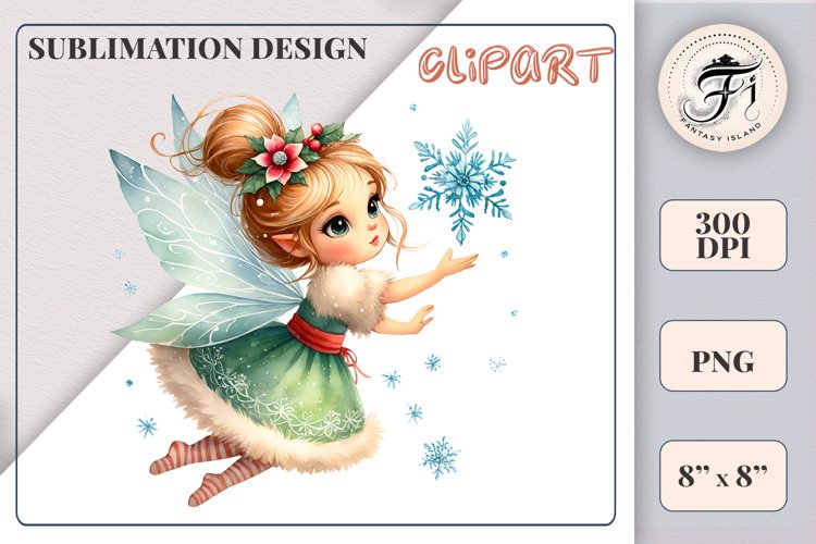 Christmas Angel Clipart Image 8
