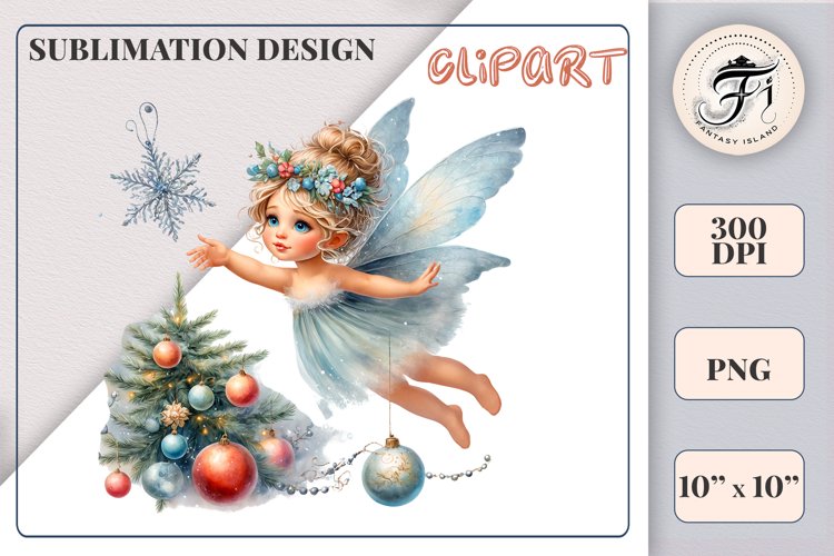 Christmas Angel Clipart Image 2
