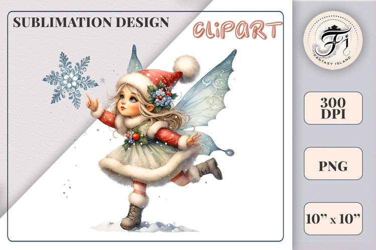 Christmas Angel Clipart Image 4
