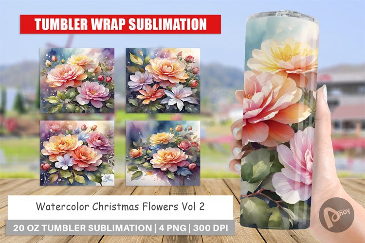 Christmas Tumbler Wrap Image 2