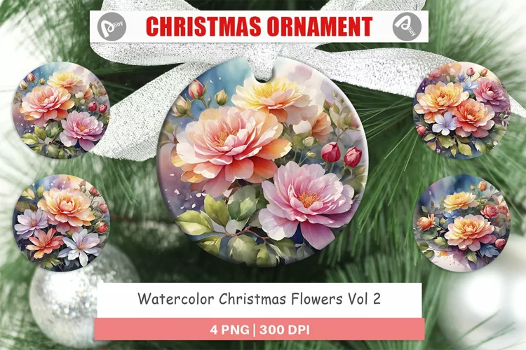 Christmas Ornaments Christmas Flowers