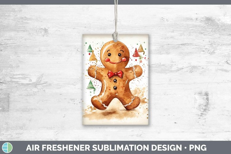 GorgeousWatercolor Christmas Air Freshener design.