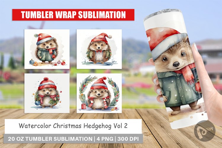 Christmas Tumbler Wrap Image 9