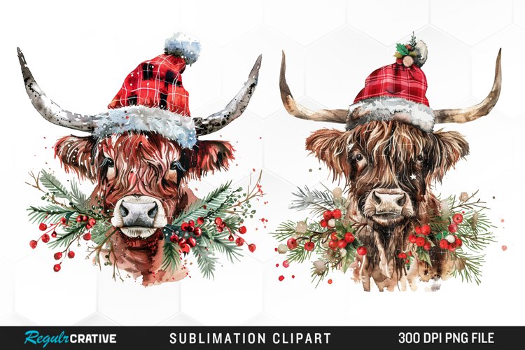 Highland Cow Clipart Image 8