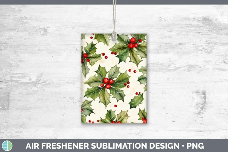 GorgeousWatercolor Christmas Air Freshener design.