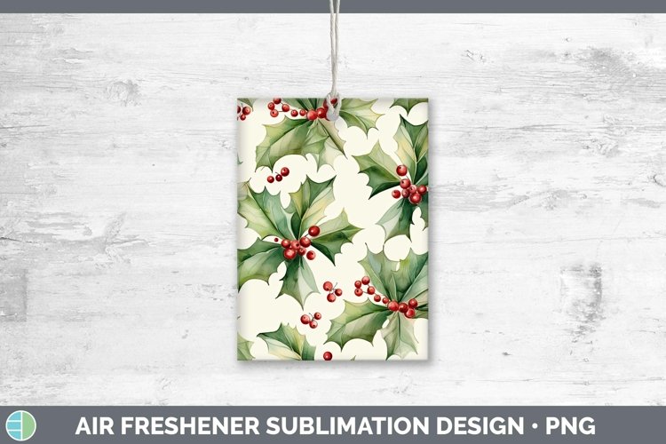 GorgeousWatercolor Christmas Air Freshener design.