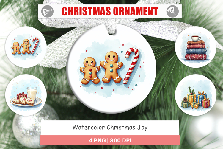 Christmas Ornament Sublimation Designs Image 21