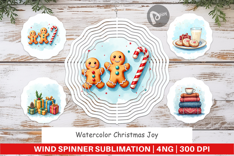 Christmas Joy Wind Spinner