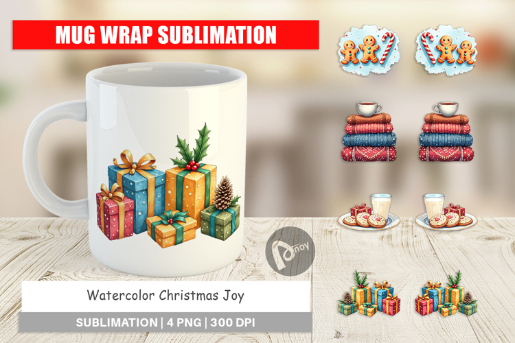 Christmas Joy Mug Wrap