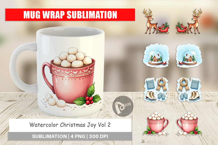 Christmas Joy Mug Wrap
