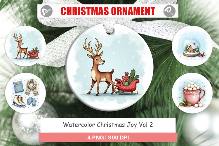Christmas Joy Ornament