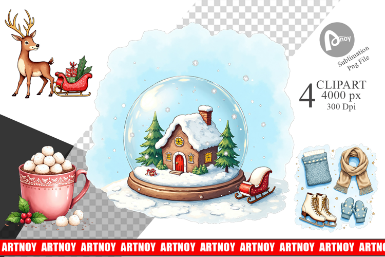 Christmas Joy Clipart