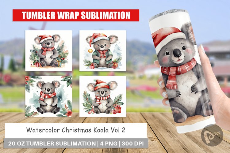 Christmas Tumbler Wrap