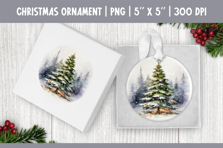 Christmas Ornament Sublimation Designs