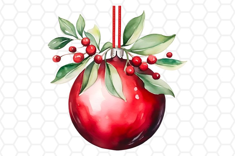 Christmas Ornament Sublimation Designs Image 11