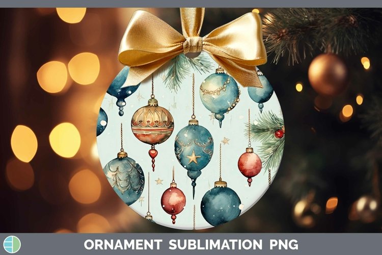 Christmas Ornament Sublimation Designs Image 5