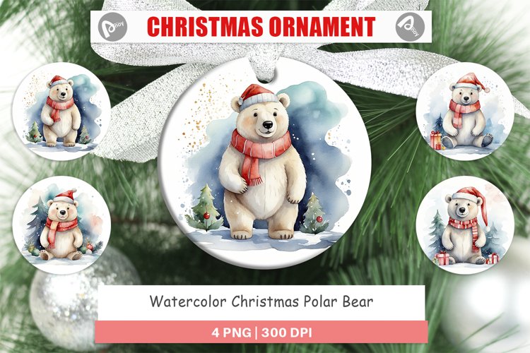 Polar Bear Clipart Image 10