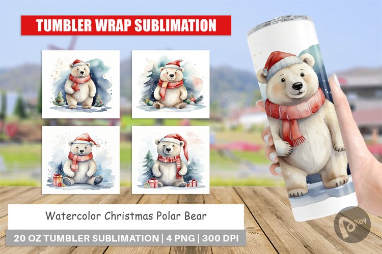 Polar Bear Clipart Image 3