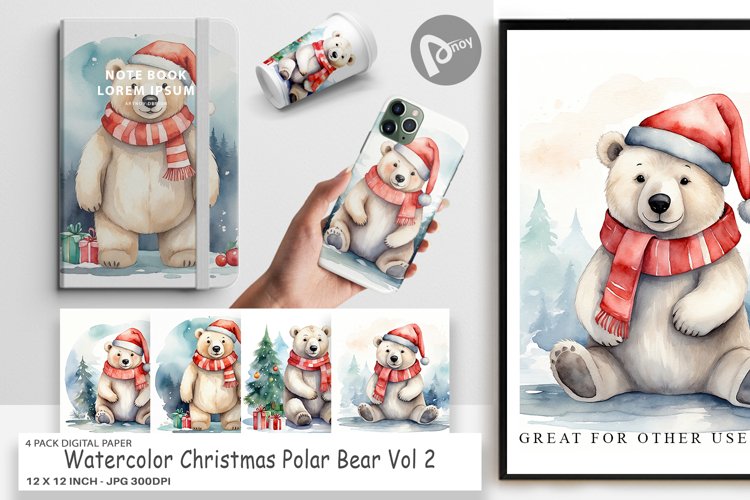 Polar Bear Clipart Image 20