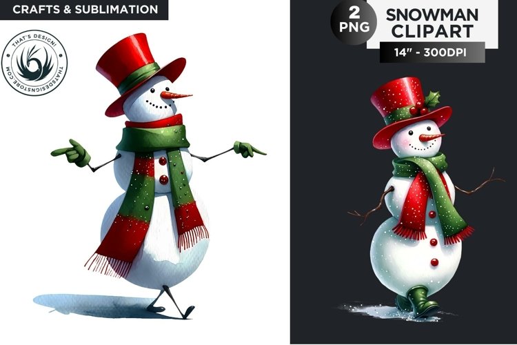 Christmas Snowman Svg Image 10