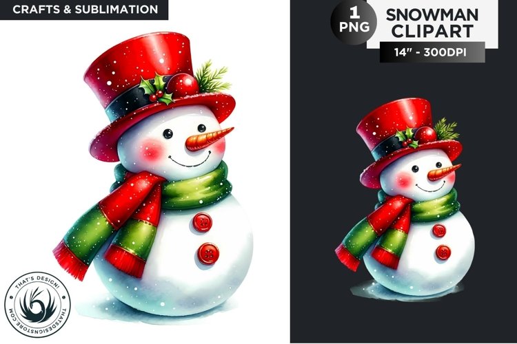 Christmas Snowman Svg Image 15