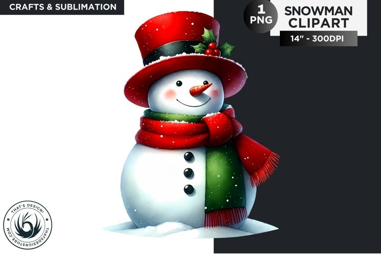 Christmas Snowman Svg Image 14