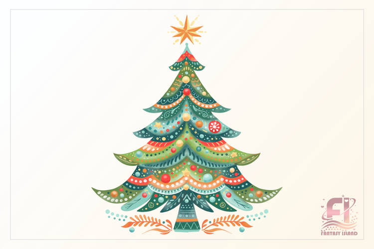 Christmas Card Clipart Image 11
