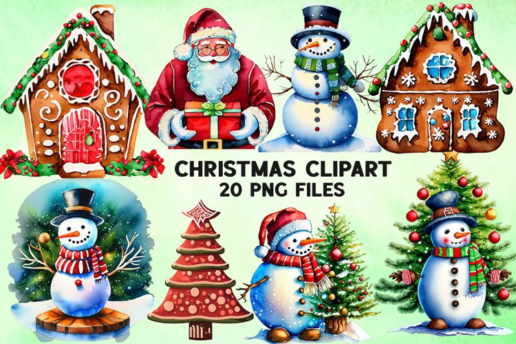 Vintage Santa Clipart Image 5