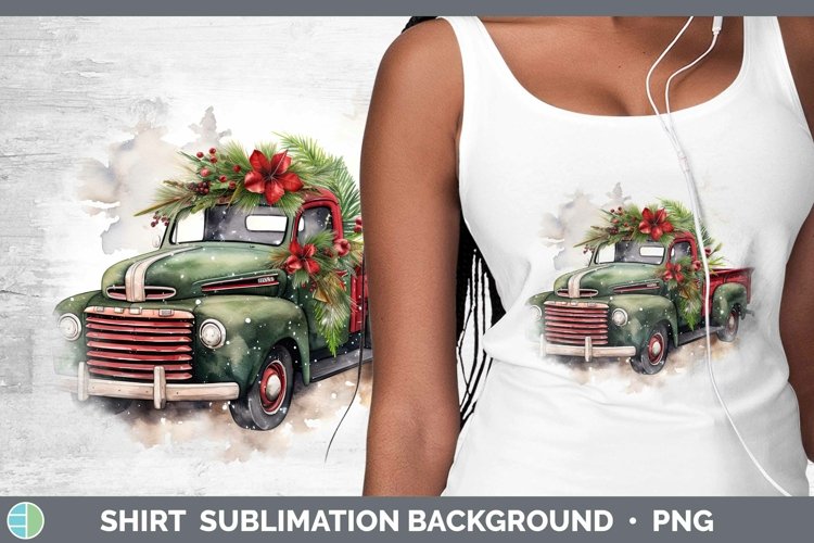Vintage Truck Clipart Image 15