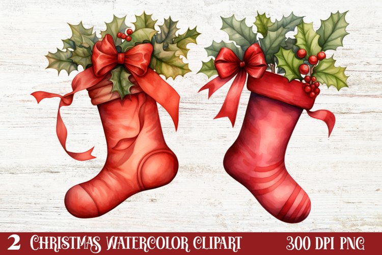 Christmas Wreaths Clipart Image 4