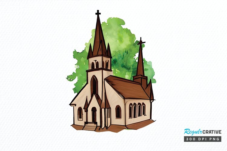 Church Clipart Image 10