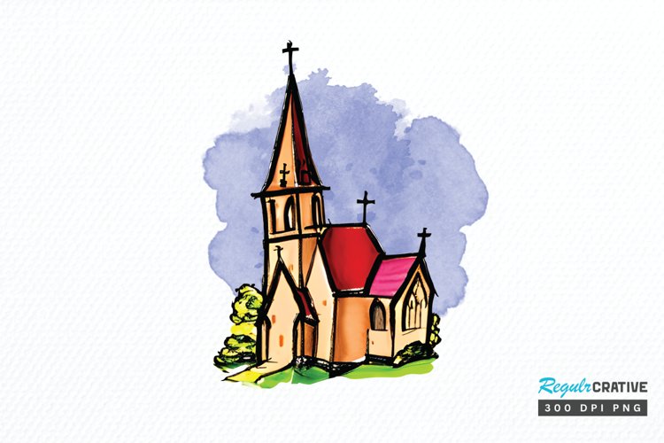 Church Clipart Image 3