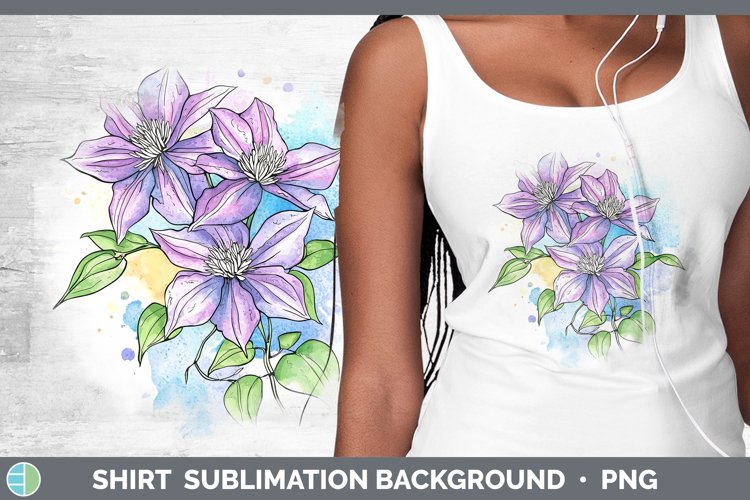 GorgeousWatercolor Shirt design.