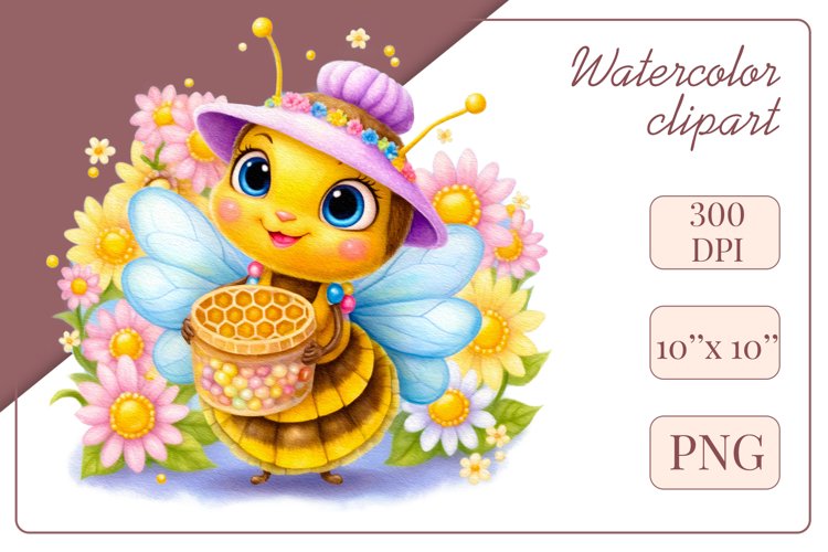 Bee Cartoon Image 8