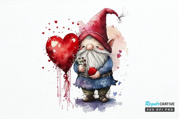 Valentine Gnome Png Image 16