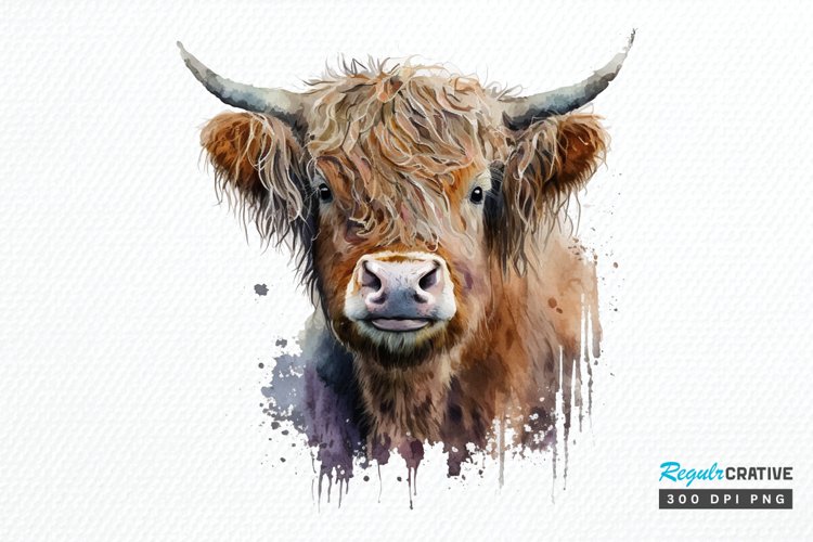 Cute Cow Clipart Image 12