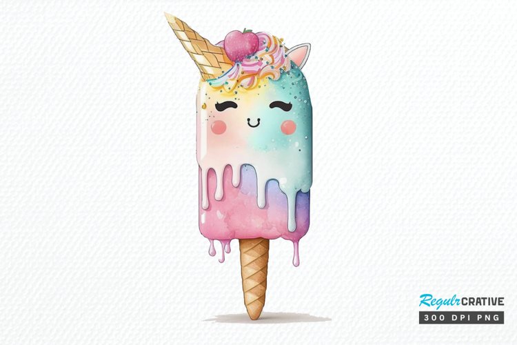 Cute Ice Cream Clipart Image 16