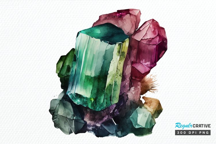 Crystals Clipart Image 2