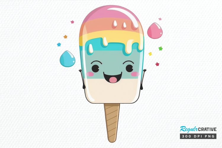 Cute Ice Cream Clipart Image 17