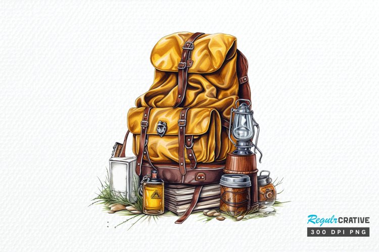 Backpack Clipart Image 4