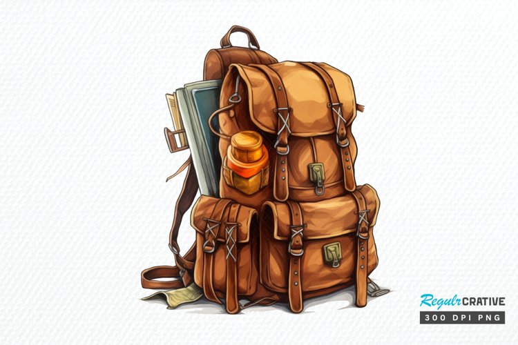 Backpack Clipart Image 22