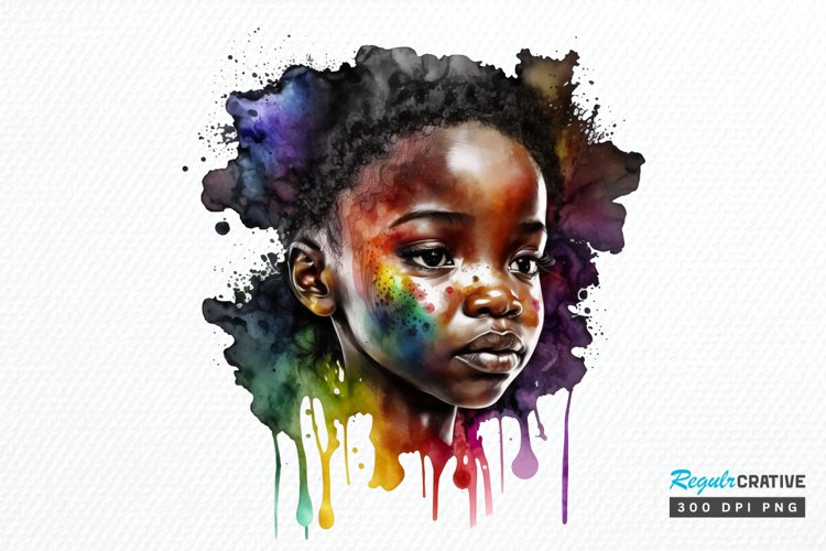Black Girl Afro Png Image 23