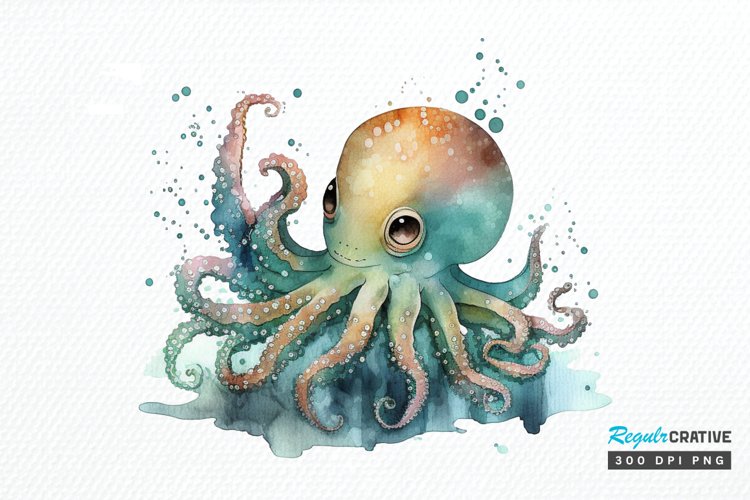 Octopus Clipart Image 23